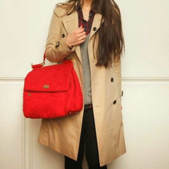 Pull & Bear Double Breasted Belt Tie Waist Mid Length Tan Trench Coat Size S - Picture 8 of 16